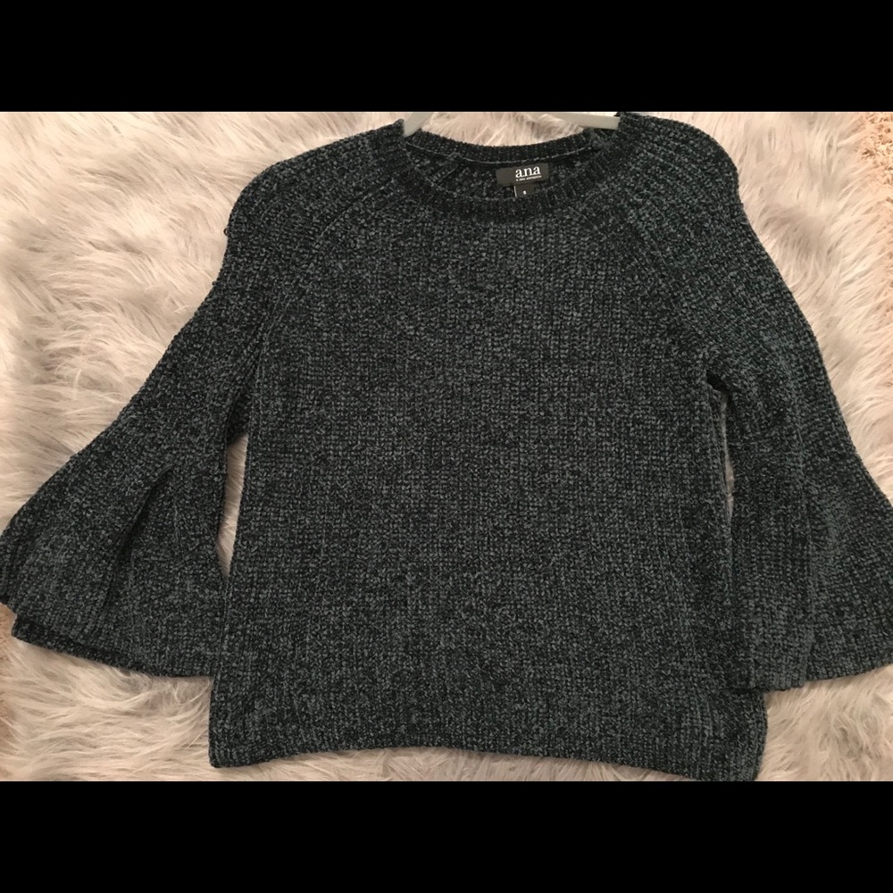 Ana Cropped Bell-Sleeve Shirt
